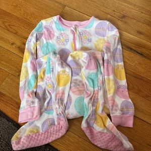 Easter one piece pajamas